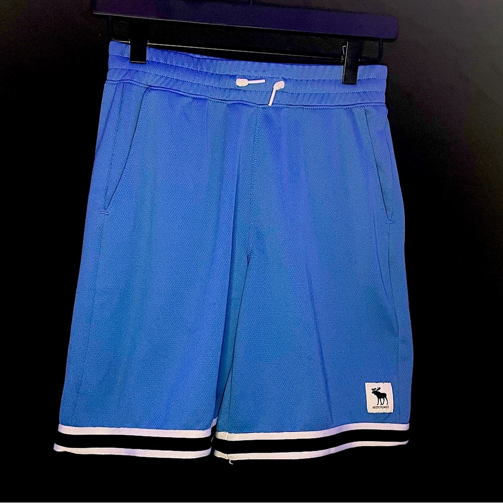 Blue abercrombie kids shorts